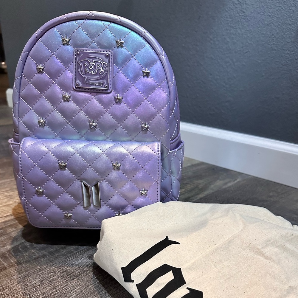 BTS x Loungefly Funko Pop! Mini Backpack NWT